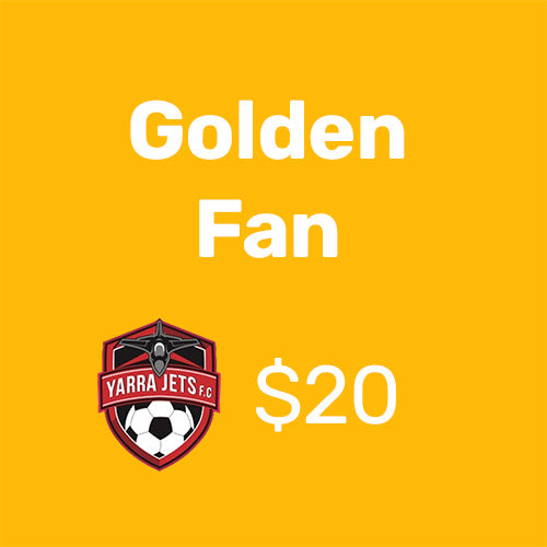 ⚽️ Yarra Jets FC “Golden Fan” $20 contribution ⚽️