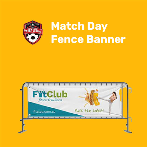 Portable Match Day Fence Banners